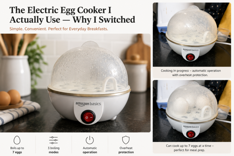 The Electric Egg Cooker I Actually Use — Why I Switched